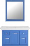 Комплект мебели ASB-Woodline Толедо 105 синий