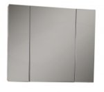Зеркало-шкаф АСБ-Мебель Лира 85 серый камень